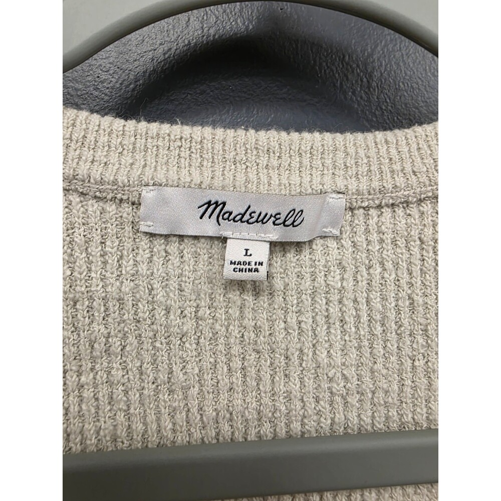 Oatmeal Madewell top 1012 - Picture 3 of 7